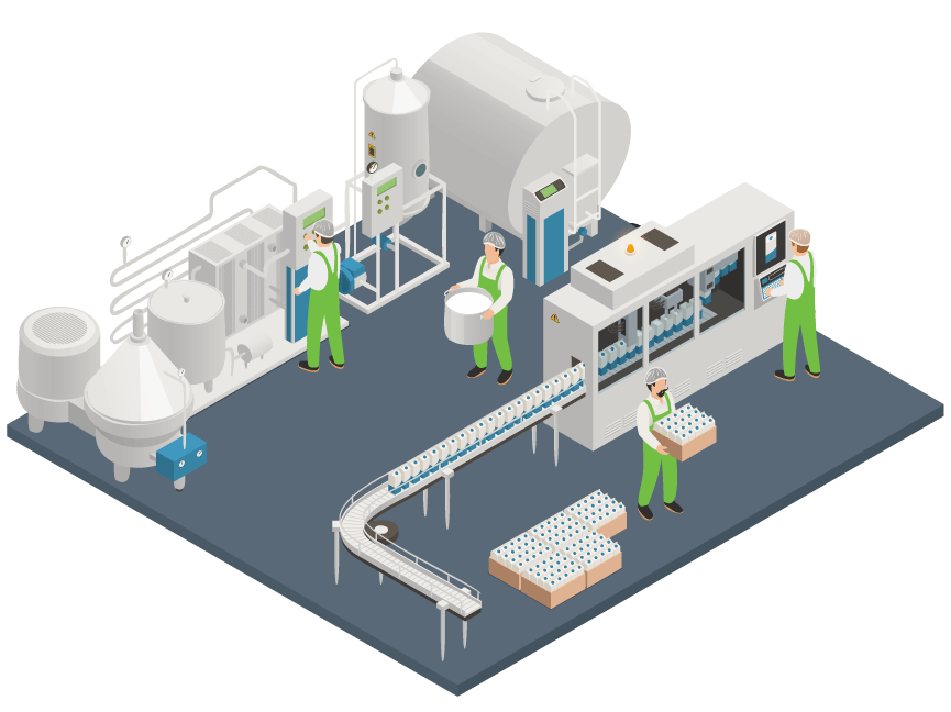 Infologic propose une solution ERP agro alimentaire produits laitiers